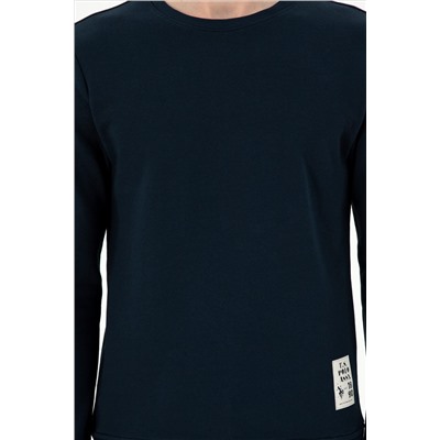 Erkek Lacivert Sweatshirt