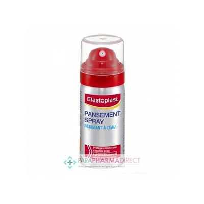 Elastoplast Pansement Spray Résistant à l'Eau 50 Applications 32,5ml
