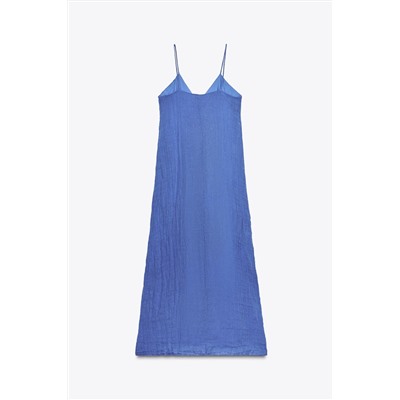 ZW COLLECTION LINEN BLEND DRESS