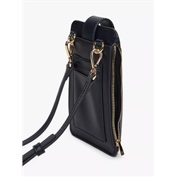 Monogram Logo Compact Phone Wallet