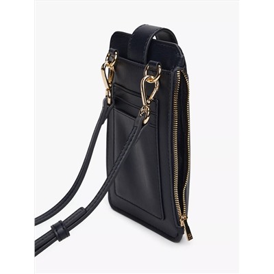 Monogram Logo Compact Phone Wallet
