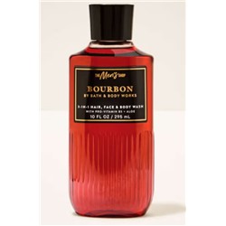 Men's  Bourbon 3-in-1 Hair, Face & Body Wash
