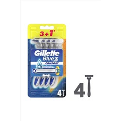 Gillette, Marka: Blue3 Comfort Kullan At Tıraş Bıçağı 4'lü Kategori: Tıraş Bıçağı