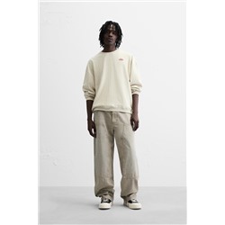 SUDADERA RAYAS BORDADO