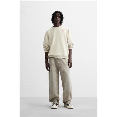 SUDADERA RAYAS BORDADO