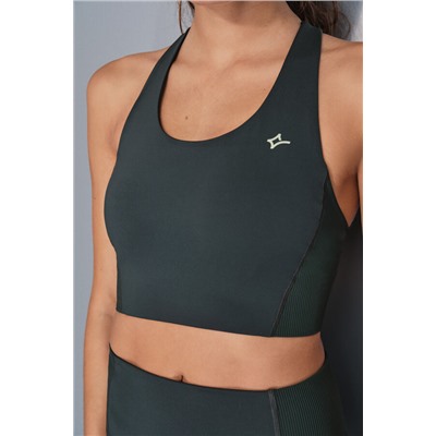 Sujetador deportivo 4D Stretch verde