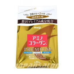 Meiji Premium amino collagen Мейджи Премиум амино колаген  с гиалуроновой кислотой, церамидами, Q10 на 28 дней