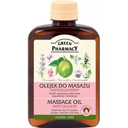 Масло для массажа антицеллюлитное Greenpharmacy 200 мл