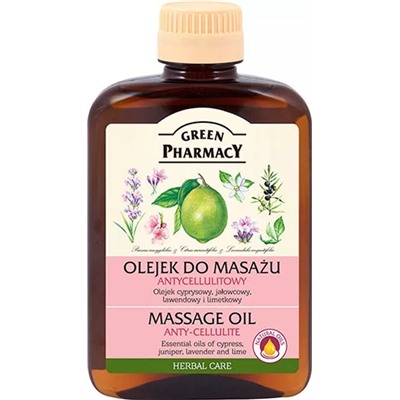 Масло для массажа антицеллюлитное Greenpharmacy 200 мл