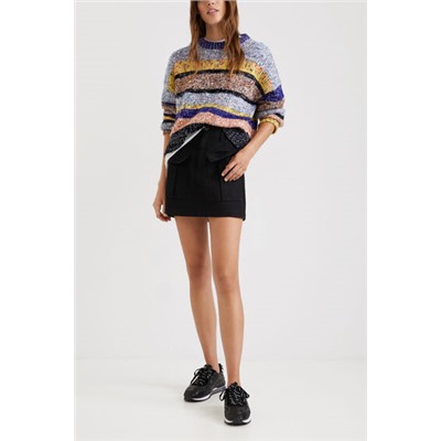 Jersey tricot jaspeado