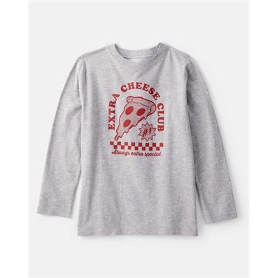 OshKosh B'gosh   Boys Fantasy Football Long-Sleeve Graphic Tee - Tan