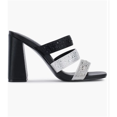 Rickie Rhinestone Slide Sandal (Women) KARL LAGERFELD