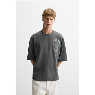 CAMISETA ESTAMPADOS COMBINADOS