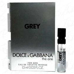 DOLCE & GABBANA THE ONE GREY edt (m) 1.5ml пробник