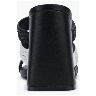 Rickie Rhinestone Slide Sandal (Women) KARL LAGERFELD