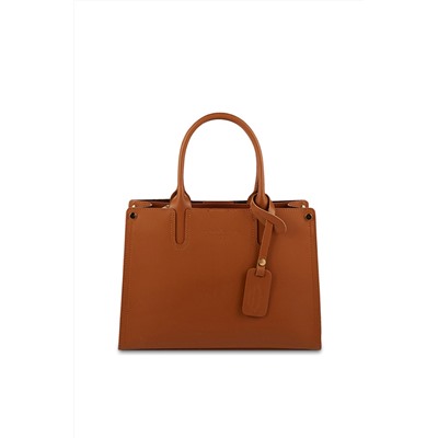 Bolso de piel Pure Camel