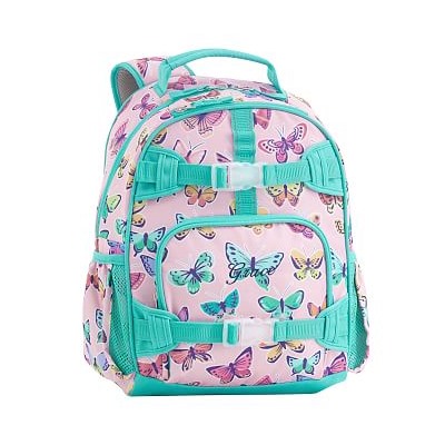 Mackenzie Pink Rainbow Butterflies Backpacks