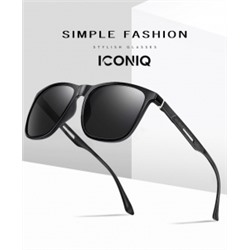 IQ30051 - Солнцезащитные очки ICONIQ TR3333 Bright black gray sheet C01-P01