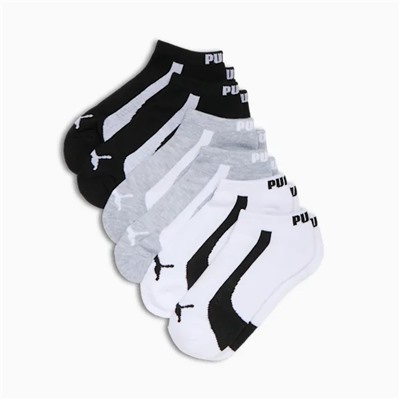 PUMA Women's Half-Terry Low Socks (6 Pairs)