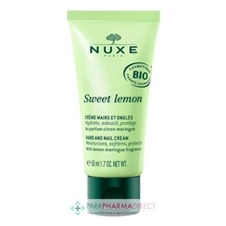 Nuxe Sweet Lemon Crème Mains et Ongles BIO 50ml