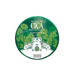 TENZERO MOISTURE CICA SOOTHING GEL Увлажняющий и успокаивающий гель для лица и тела с экстрактом центеллы азиатской 300мл