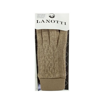 Перчатки Lanotti MN-052/Бежевый