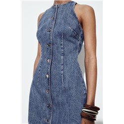 Z1975 DENIM MINI DRESS