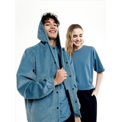 UNISEX Kapuzenjacke aus Cord mit Stickerei