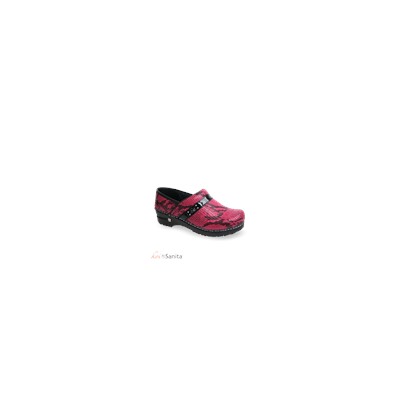 koi by Sanita Professional Diva Vegan Fuchsia Nursing Clog