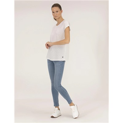 Ekru Comfort Fit Tişört