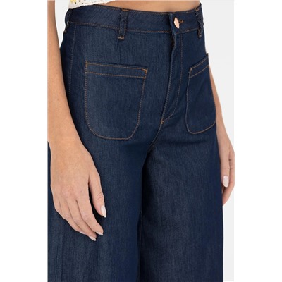 Kadın Koyu Lacivert Jean Pantolon