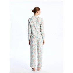 LC Waikiki Gömlek Yaka Çiçekli Uzun Kollu Kadın Pijama Takımı, LCW DREAM                                            
                                            Gömlek Yaka Çiçekli Uzun Kollu Kadın Pijama Takımı
