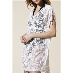 Vestido de playa Roma Blanco