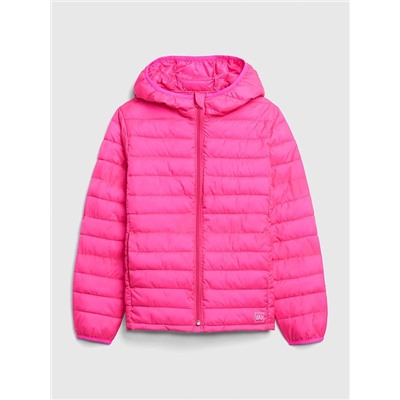 Kids Upcycled Lightweight Puffer Jacket