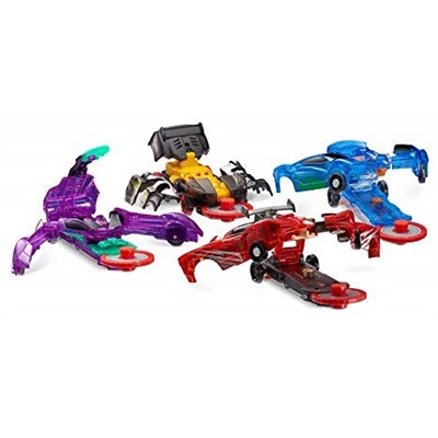 Screechers Wild Level 1 - Jayhawk, Revadactyl, Stingshift, & Nightweaver (4 Pack)