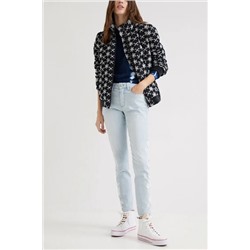 Vaquero Skinny de rayas