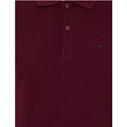 Bordo Slim Fit Basic Sweatshirt