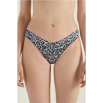Brazilian mit hohem Beinausschnitt Lovely Animalier