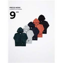 PLUSH JACKET WITH HOOD