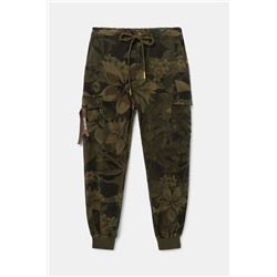 Pantalón cargo camoflower