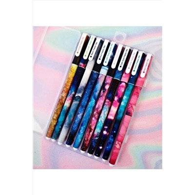 moonlovers hediyelik Galaksi 10lu Kalem Seti Renkli hdy100069
