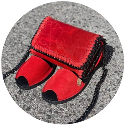 Ab.Zapatos • 3106-8 • Fuego+Pelle CANDELA rojo