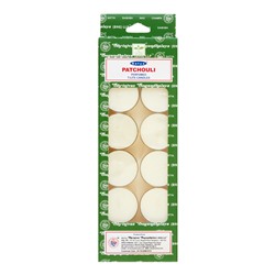SATYA Patchouli Ароматические чайные свечи 14г x 12