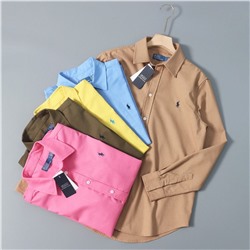 Женская льняная рубашка с длинными рукавами RALPH LAURE*N ОРИГИНАЛ!