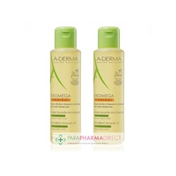 A-Derma Exomega Control Huile Lavante Emolliente Anti-Grattage 2x500mlLot  × 2