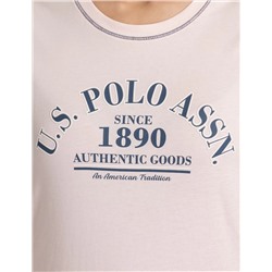 SMALL SOFT CREST RINGER JERSEY T-SHIRT