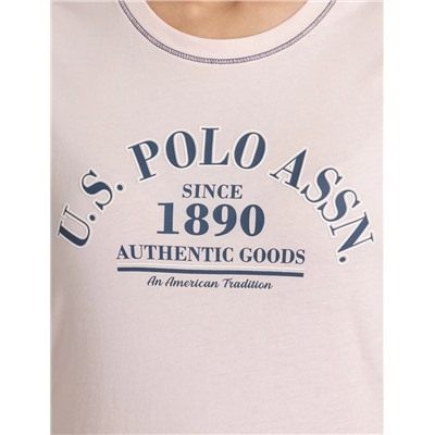SMALL SOFT CREST RINGER JERSEY T-SHIRT