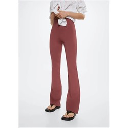 Leggings acampanados -  Mujer | MANGO OUTLET Melilla