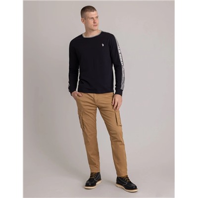 TIPPED WORDMARK LONG SLEEVE T-SHIRT