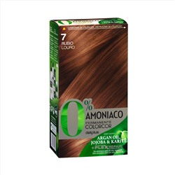 Стойкая краска 7 блонд Deliplus 0% аммиака